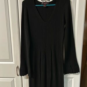 Shape Fx by Newport News Heavy knit ladies dress, black, Beautiful fit. Like new